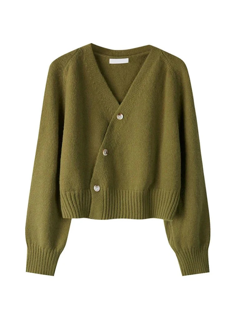 Norelle | Soft Cropped Knit Cardigan
