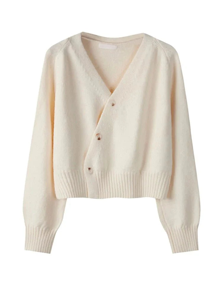 Norelle | Soft Cropped Knit Cardigan