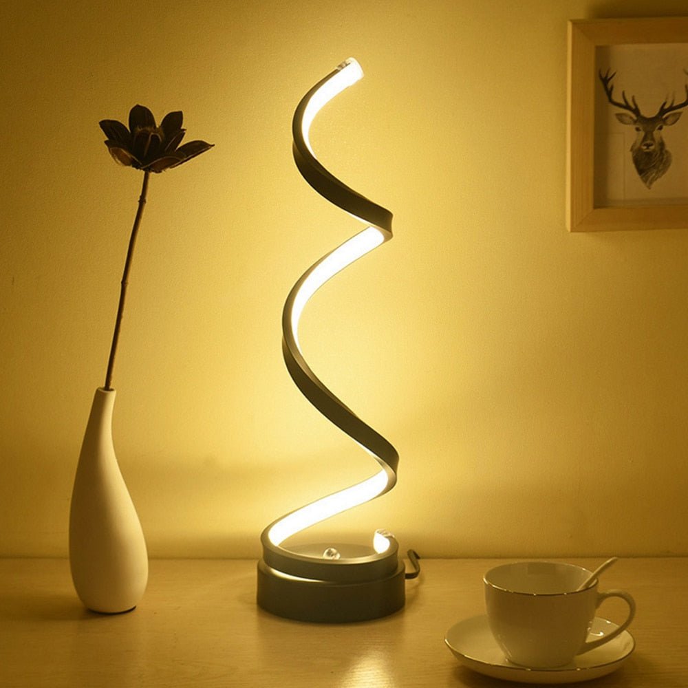 Ornyxia | Spiral Design Table Lamp