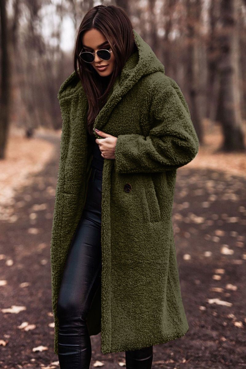 Idalena | WarmNest Hooded Coat