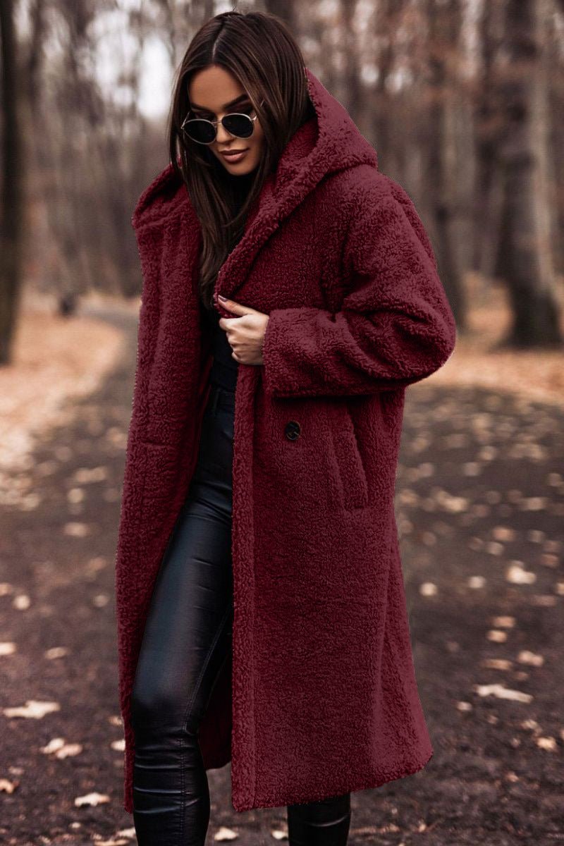 Idalena | WarmNest Hooded Coat