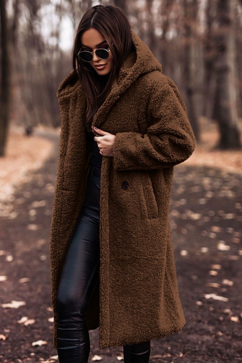 Idalena | WarmNest Hooded Coat