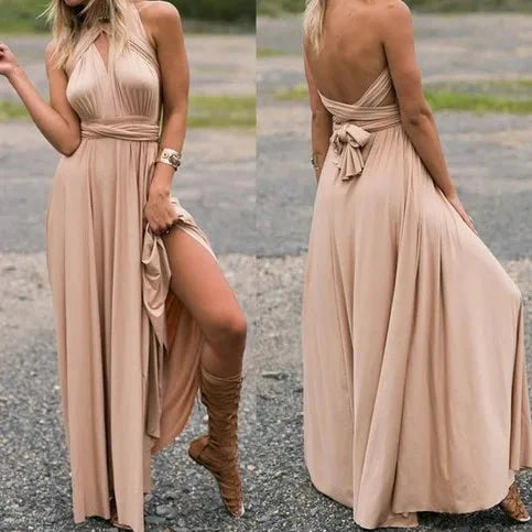 Claudissa | Wrap Maxi Style Dress