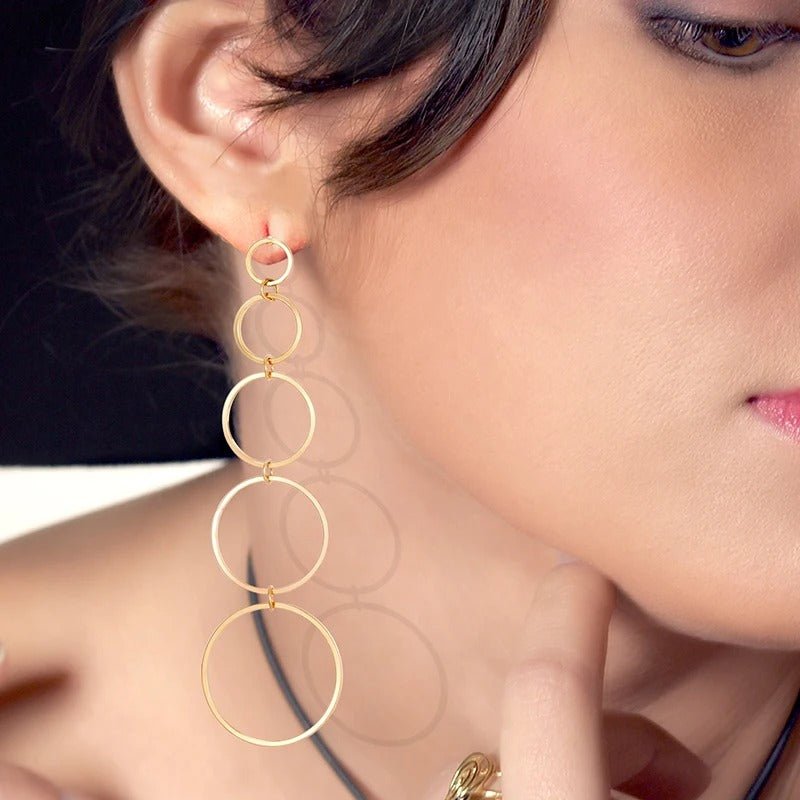 Ravina | Chic Hoop Earrings