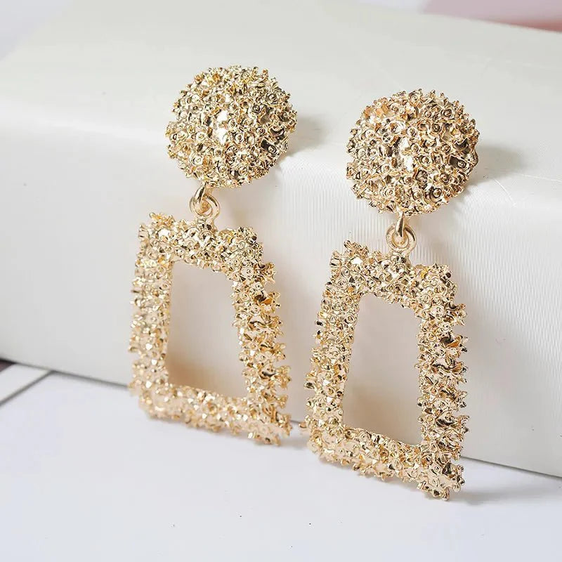 Micara | Square Statement Earrings