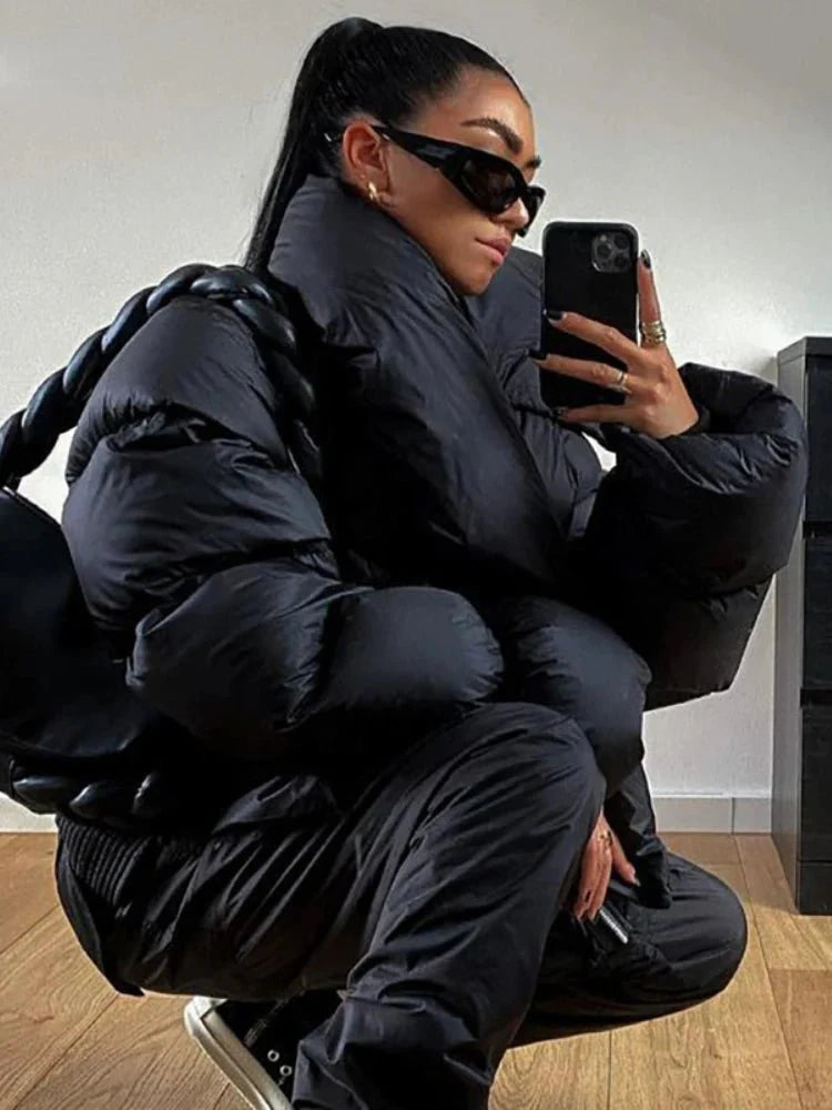 Sylvarin | Oversized Quilted Puffer Jacket