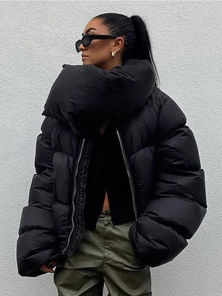 Sylvarin | Oversized Quilted Puffer Jacket