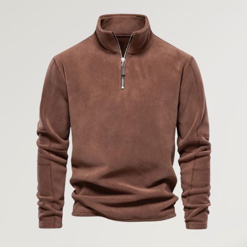 Tharvik | Fleece Turtleneck Pullover