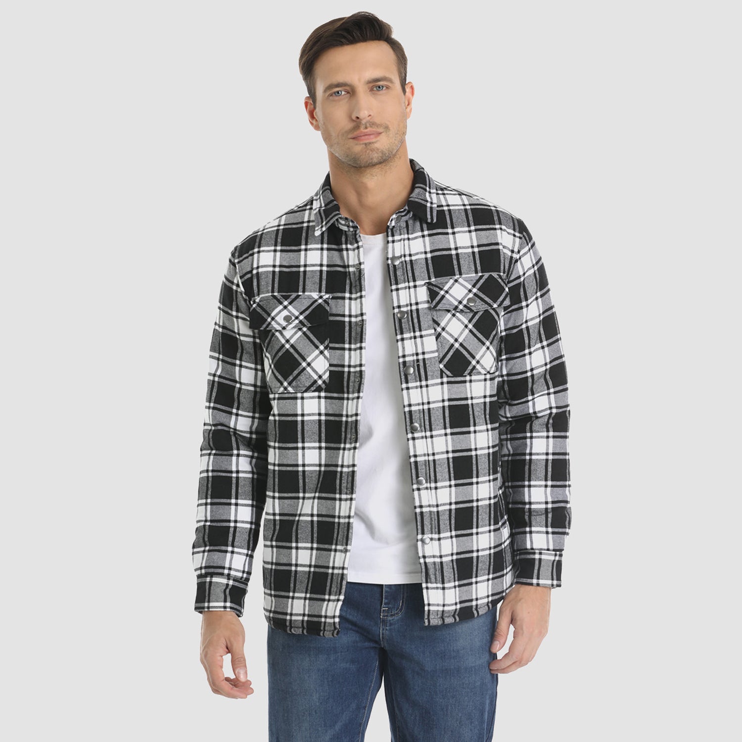 Bravien | Checkered Casual Jacket