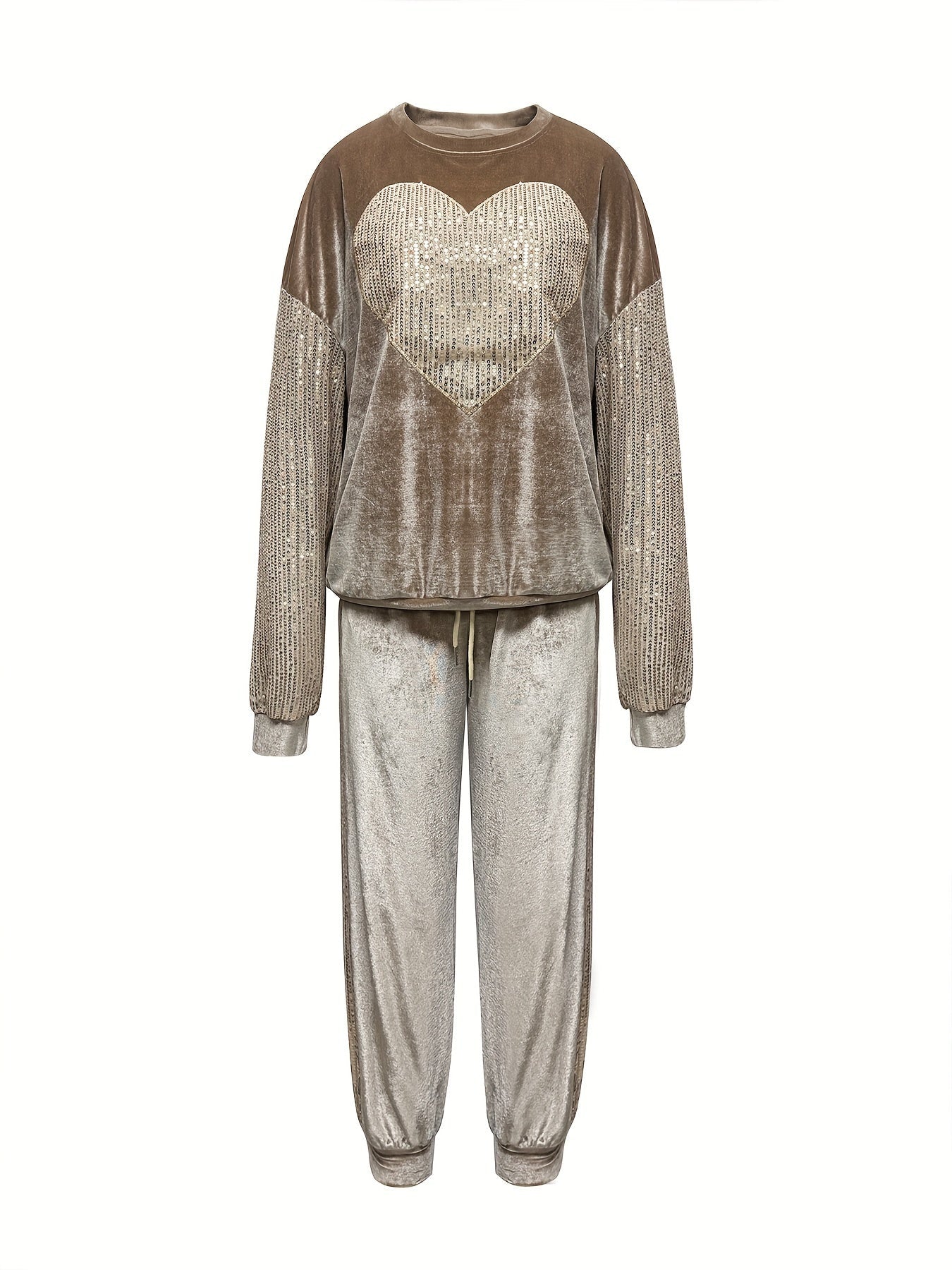 Zynavelle | Sparkle-Stitch Lounge Set