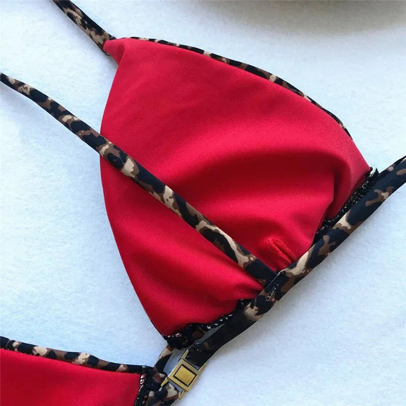 Gundria | Leopard Print Bikini Set