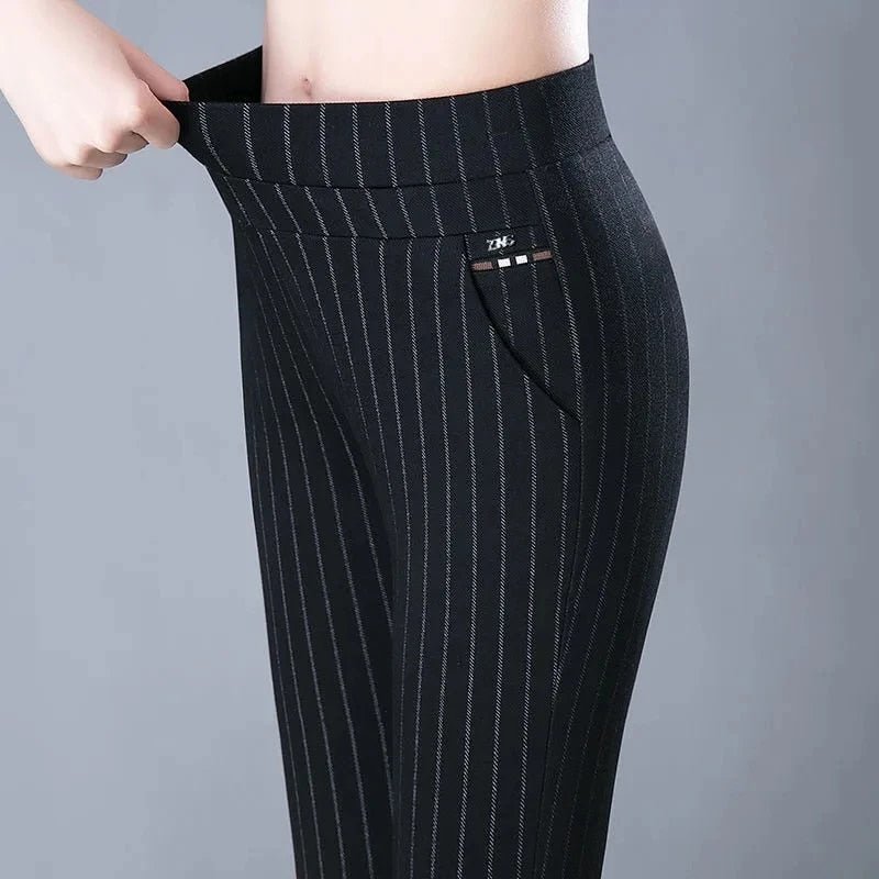 Thalira | High-Waisted Stretch Pants