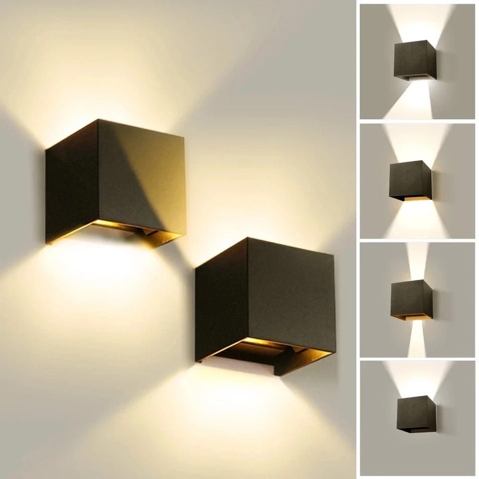 Luxvion | Wireless LED Cube Wall Lamp