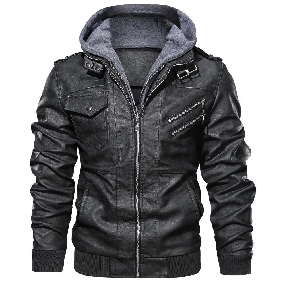 Drovan | Hooded Moto-Style Jacket