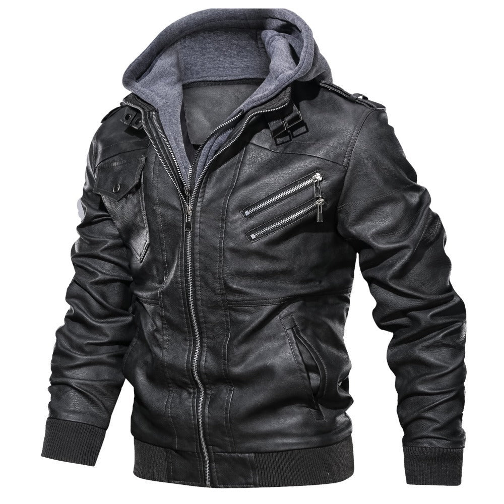 Drovan | Hooded Moto-Style Jacket