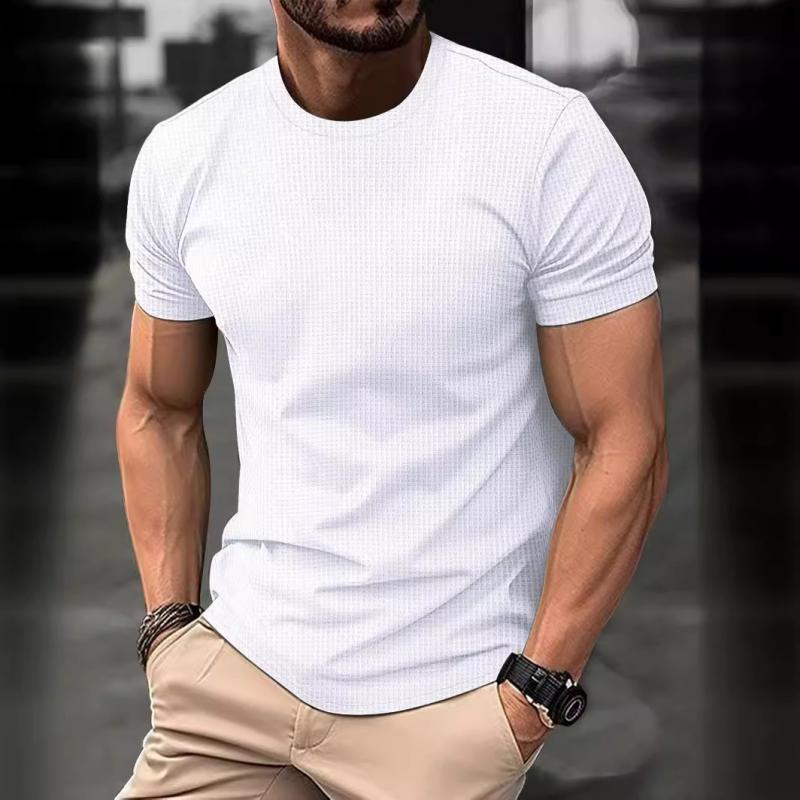 Jorund | Textured Waffle Knit Tee