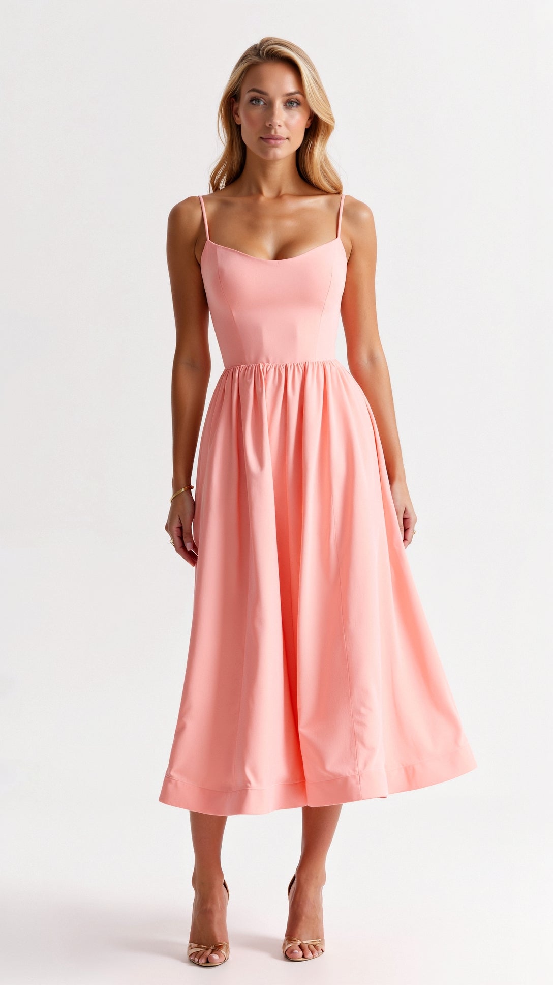 Carmeline | Flowing Silhouette Maxi Dress